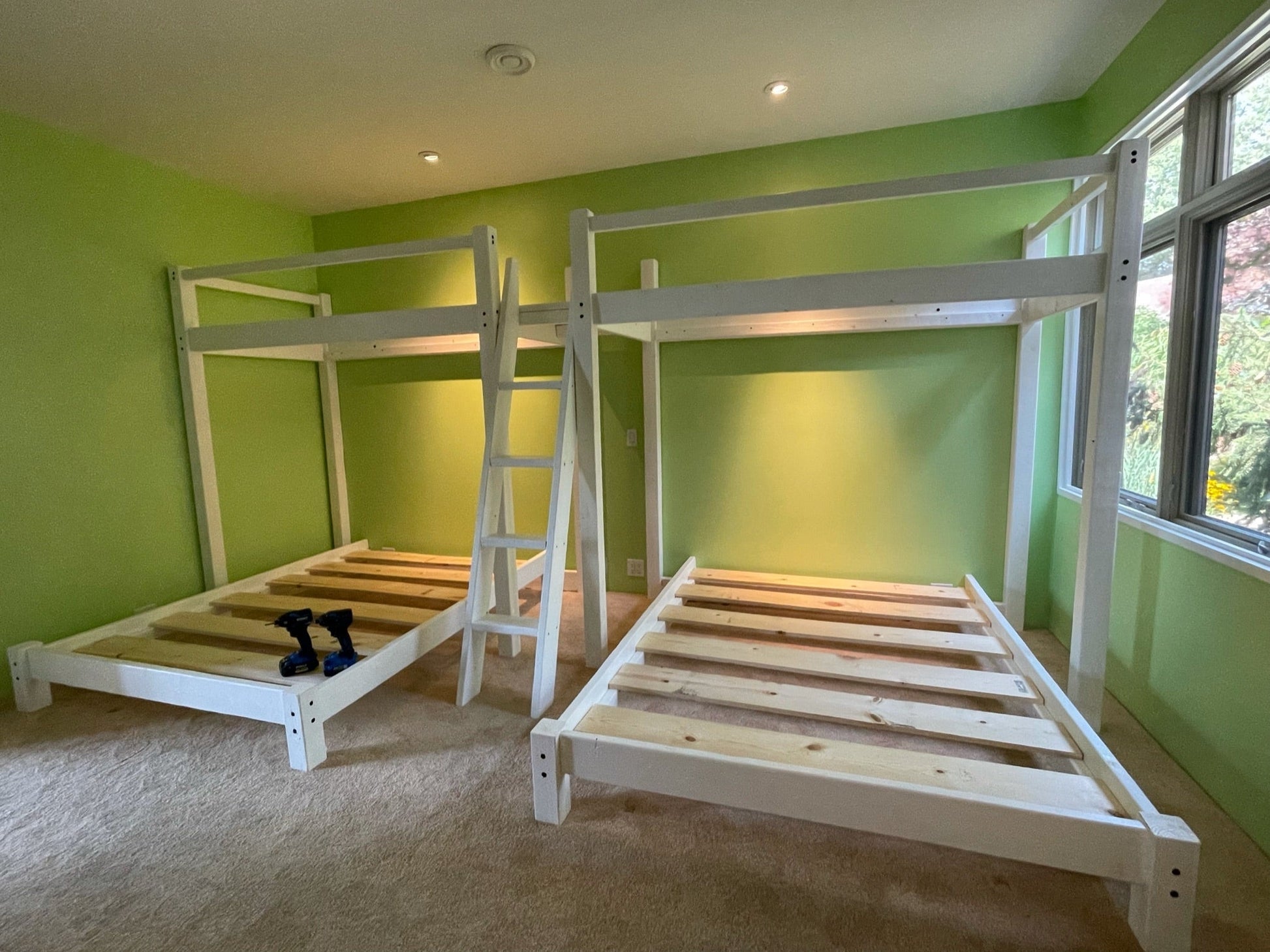 Beach House Quad Bunk Bed