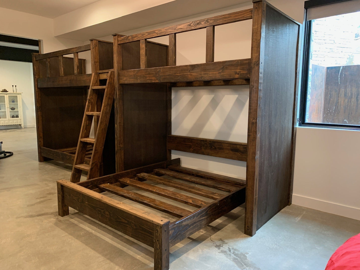 Lake House Quad Bunk Bed with Drawers