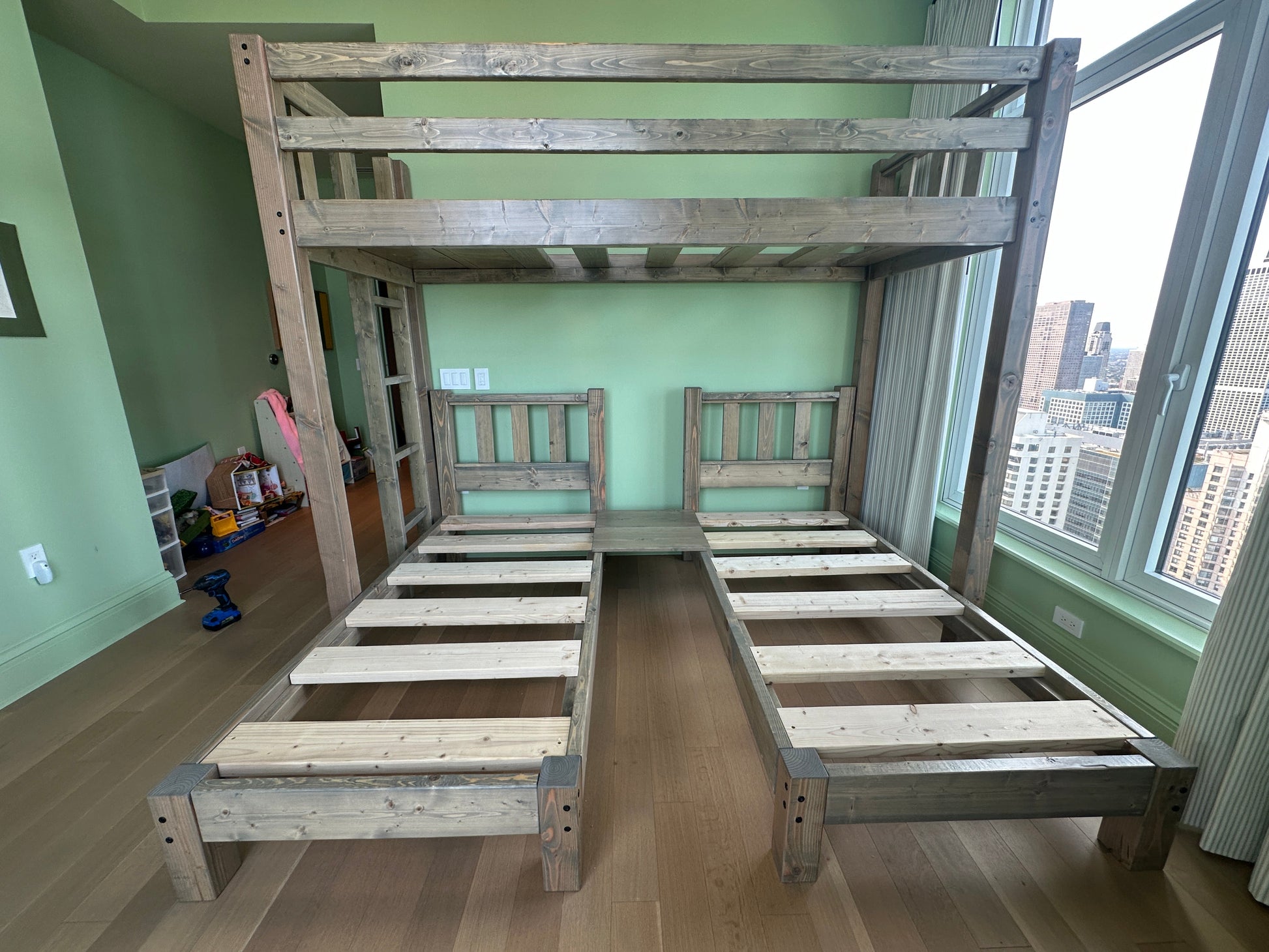 Chicago Triple Bunk Bed