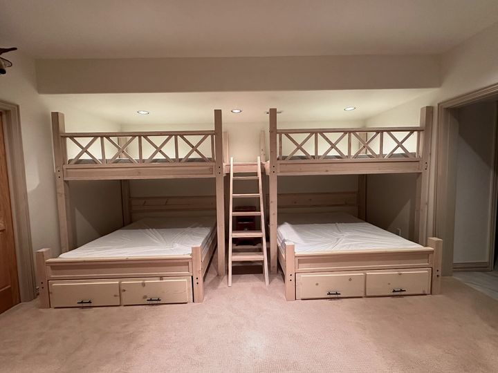 Navarre Beach Quad Bunk Bed